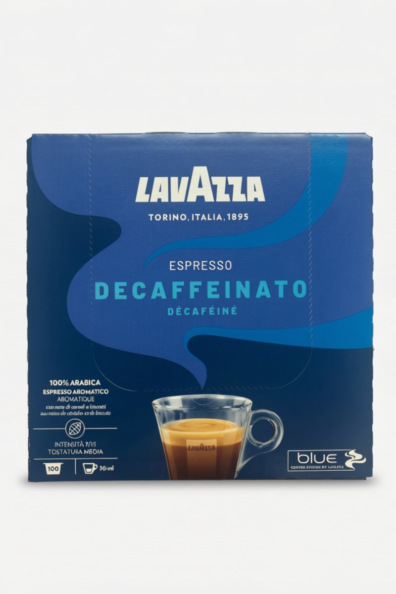Капсули Blue Lavazza Decaffeinato 100 бр.