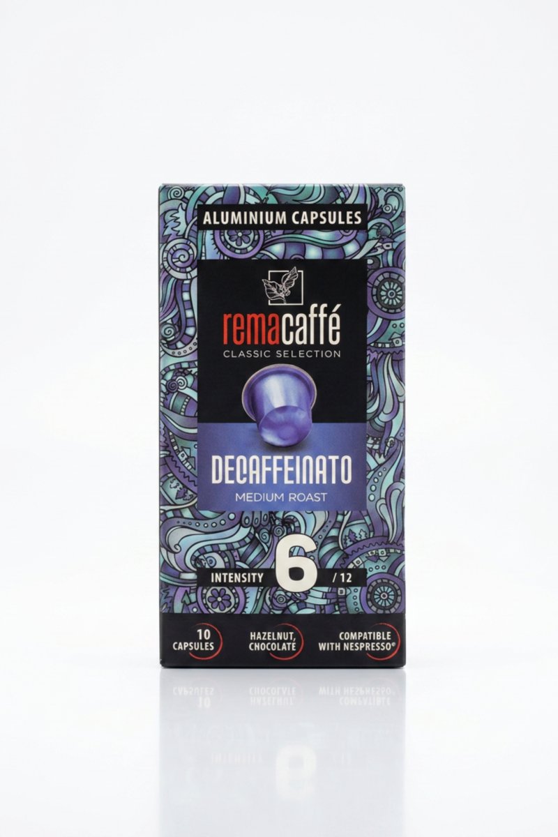 Капсули Nespresso Rema Caffè Decaffeinato 10 бр.
