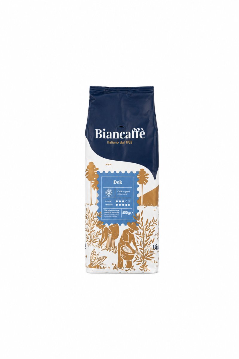 Кафе на зърна Biancaffe Dek 0.500кг.