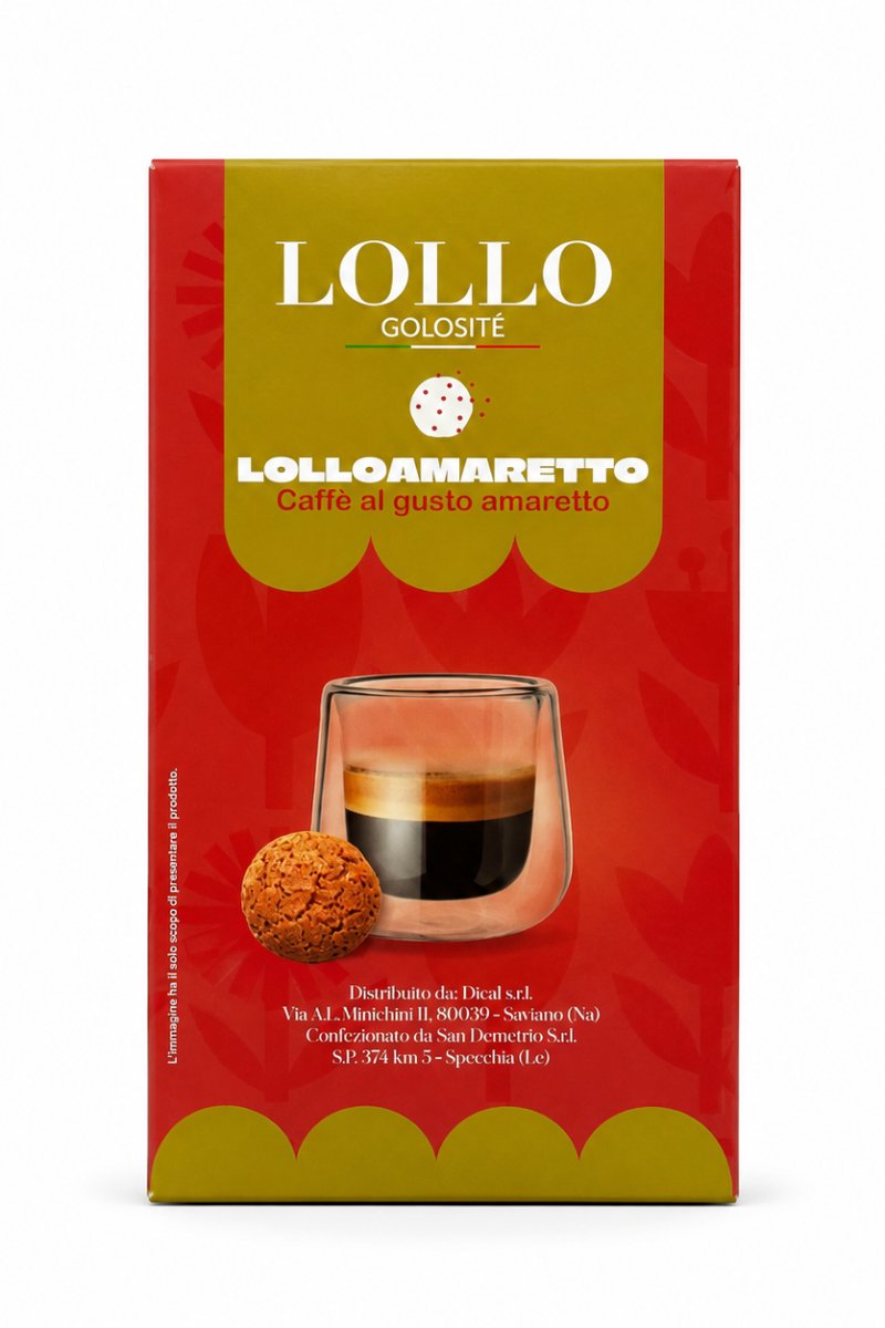 Дозети Lollo caffe Amaretto 18бр.