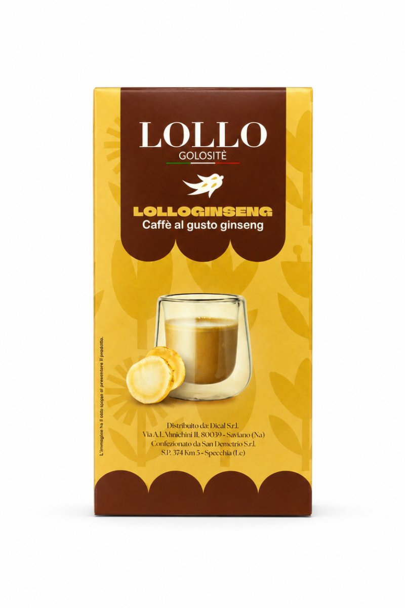 Дозети Lollo caffe Ginseng 18бр.