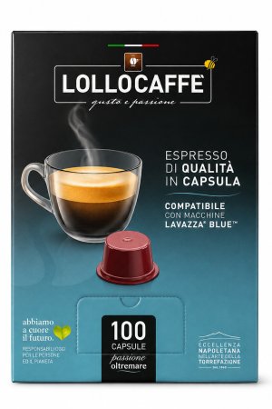 Капсули Blue Lollo caffe Nero 100бр.