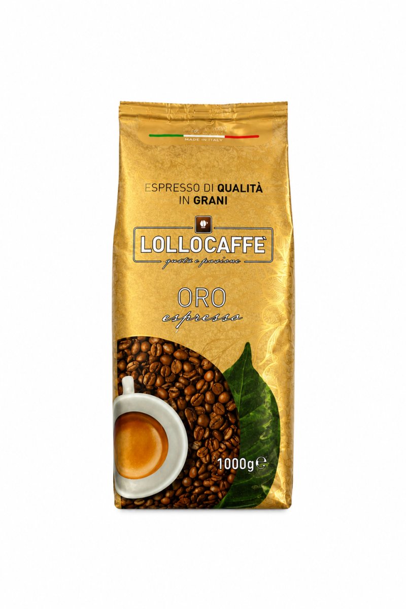 Кафе на зърна Lollo caffe Oro 1кг.