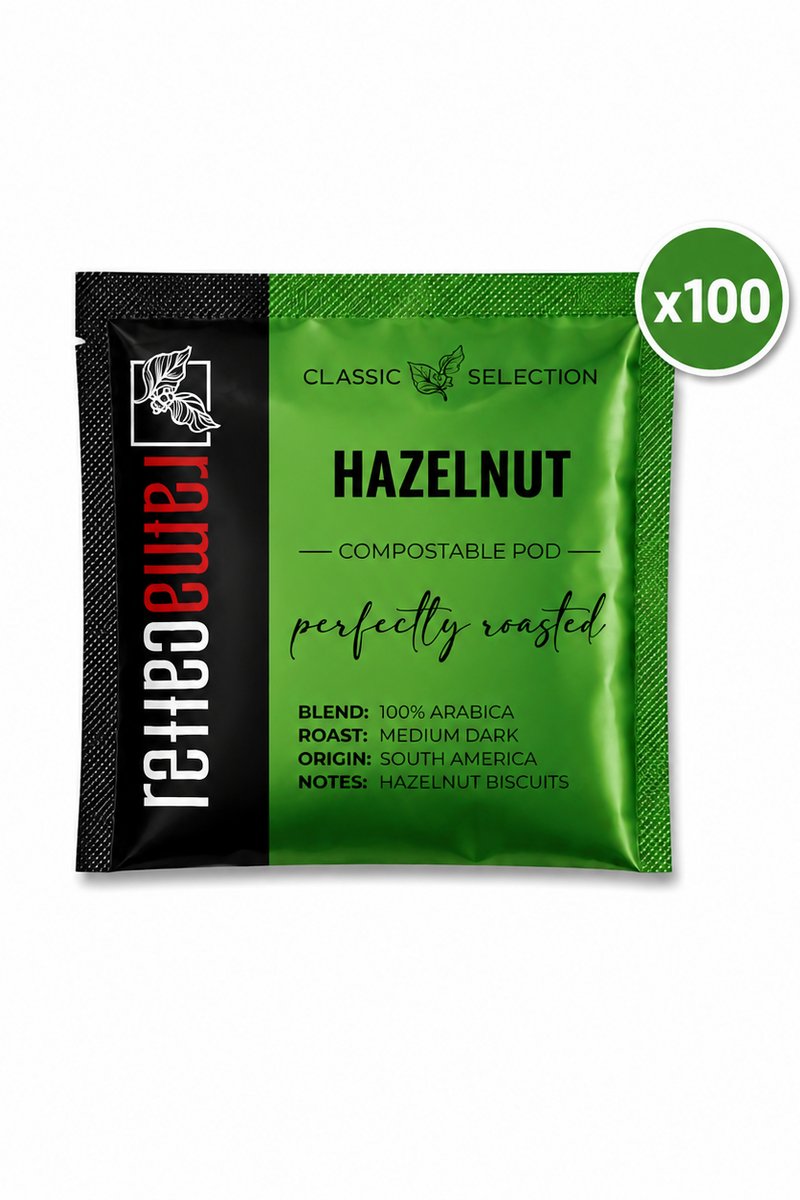Дозети Rema Caffe Hazelnut лешник 100бр.